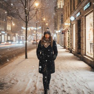 Переметает снег следы