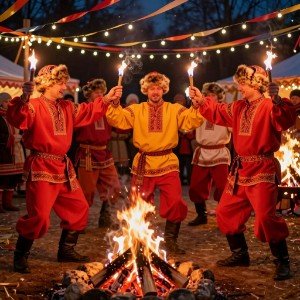 Масленица у ворот (мужское исполнение)