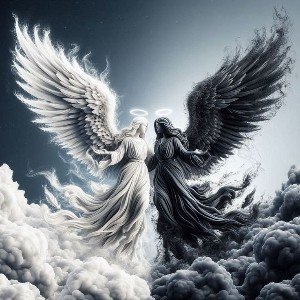Белый Ангел света-Чёрный Ангел Тьмы