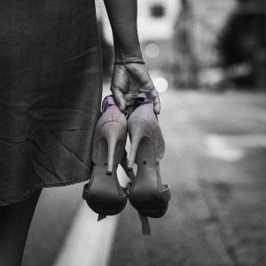 Ножку в туфель