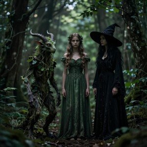 Принцесса , Тварь и Ведьма