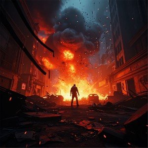 Border of Light and Flame