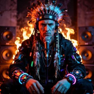 “At the shaman’s place”