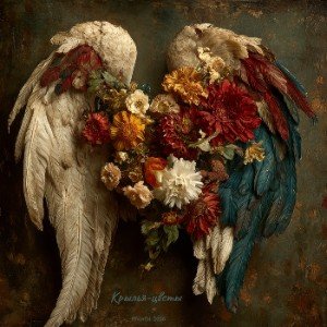 Крылья-цветы