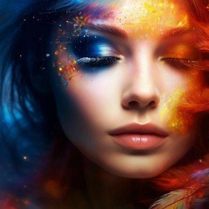 ...Soaring through the universe...