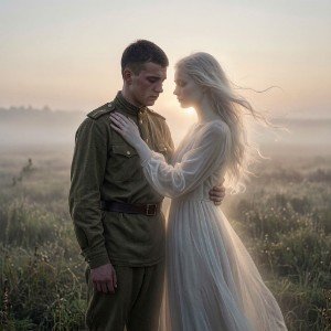 Охвачен он был злою войною ( женский вокал)