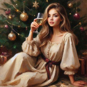 Сижу под ёлкой (Слова -Дёмина Наталья)