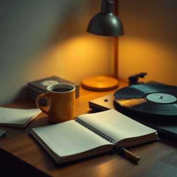 Чисто для прикола: создаю трек по промту из интернета. :-) Coffee Rings & Loose Pages