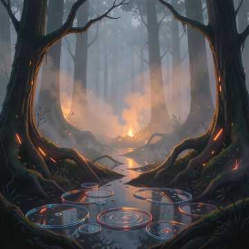 Огонь в тумане