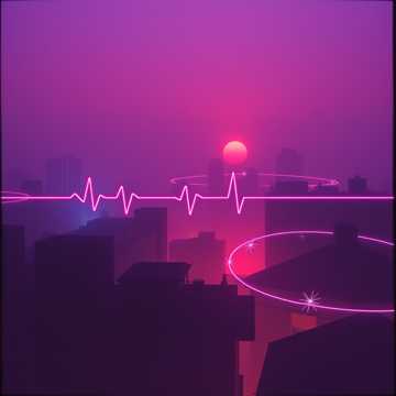 Солнце садится ночь наступает