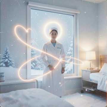 Ангел в белом халате!