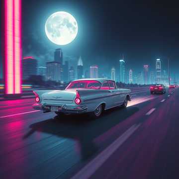 По ночному городу