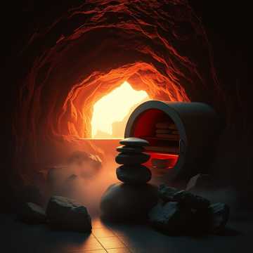 Камни в печке