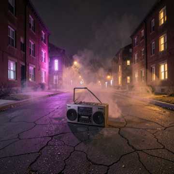 Полночь на районе