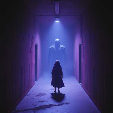 Фиолетовый человек