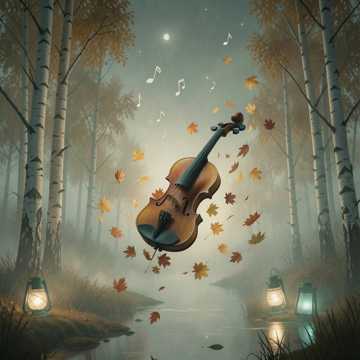 Кавер Жизнь осенний лист