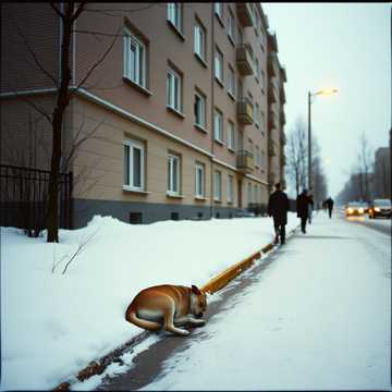 Он был щенком