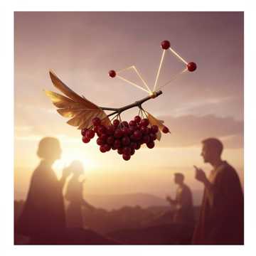 Гроздья грехов на рябине