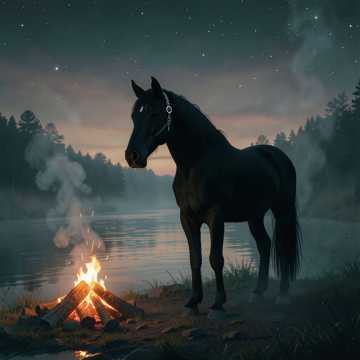 КОНЬ МОЙ ВОРОНОЙ.