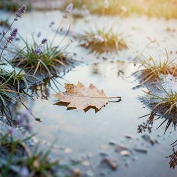 Лист осенний