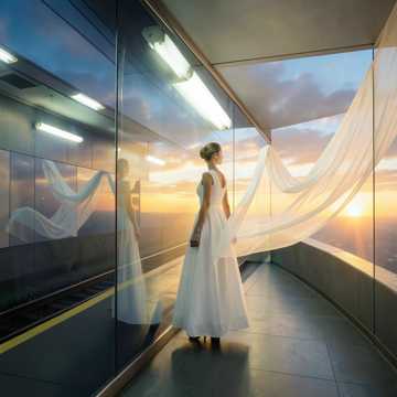 Женщина в белом платье муз. С. Глазунов, стихи И. Шептухин