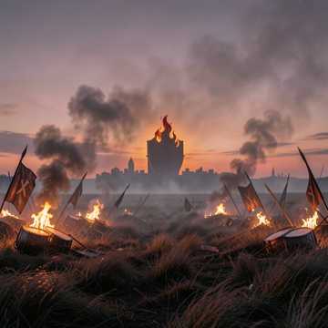 Бородино,Плямя Москвы