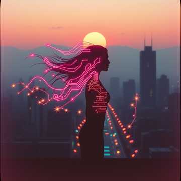 Электронная женщина