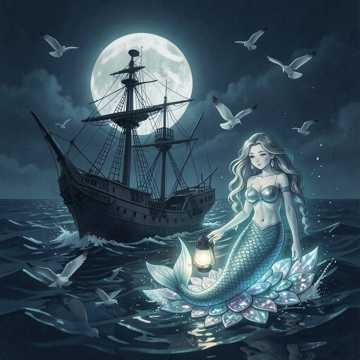 Любовь русалки.