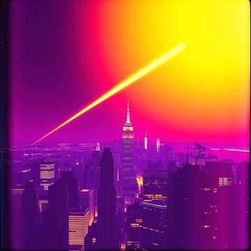 Комета над Бу-Йорком