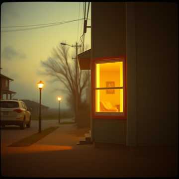 Свет в домашнем окне