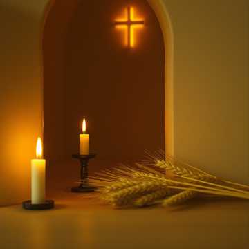 Горит свеча