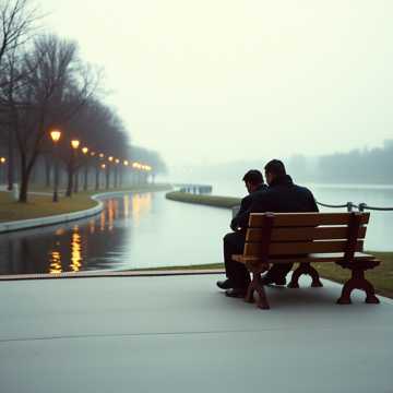 На лавочке Малиновой .