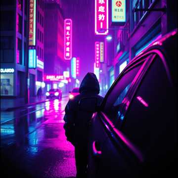 D.J.Max-Mix - Леди ночи (музыка АI, слова D.J.Max-Mix)