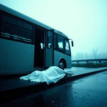 Платье у обочины