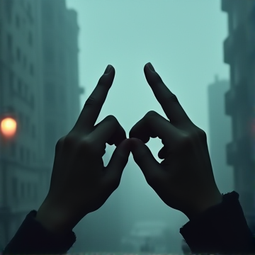 Там за стеклом.