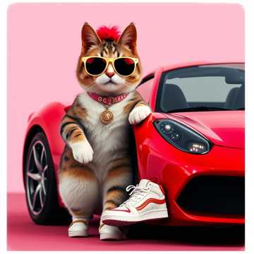 Она стояла у Феррари (She stood by the Ferrari)