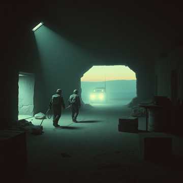 Стены блиндажа