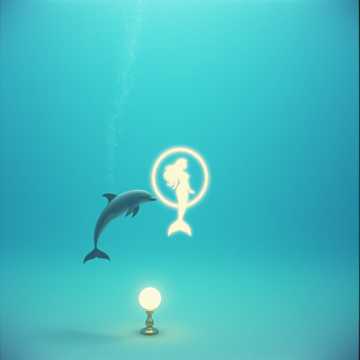 Дельфин и русалка
