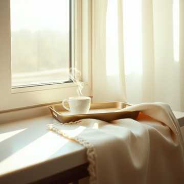 Утренний кофе.