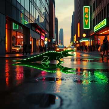 Зелёный Крокодил