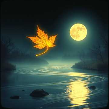 Светила полная луна