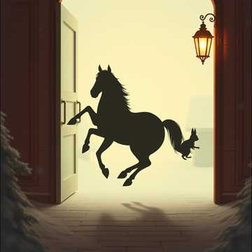 Лошадь новогодняя (Edit)