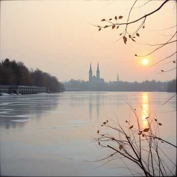 Уж лёд замёрзший на реке (саксафон)