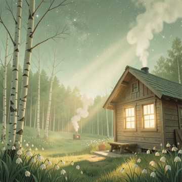 Есть деревня одна