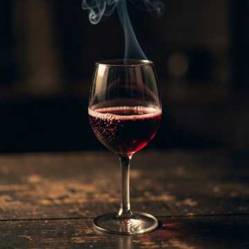 Пузырьки в бокале