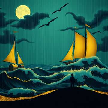 В СИНЕМ МОРЕ, В БЕЛОЙ ПЕНЕ