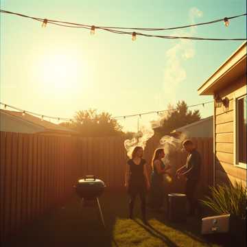 Пятница, пиво и дым