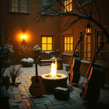 Весенний джаз у костра