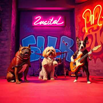 Собаки-рок-звёзды