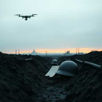 Под дронами и молитвами